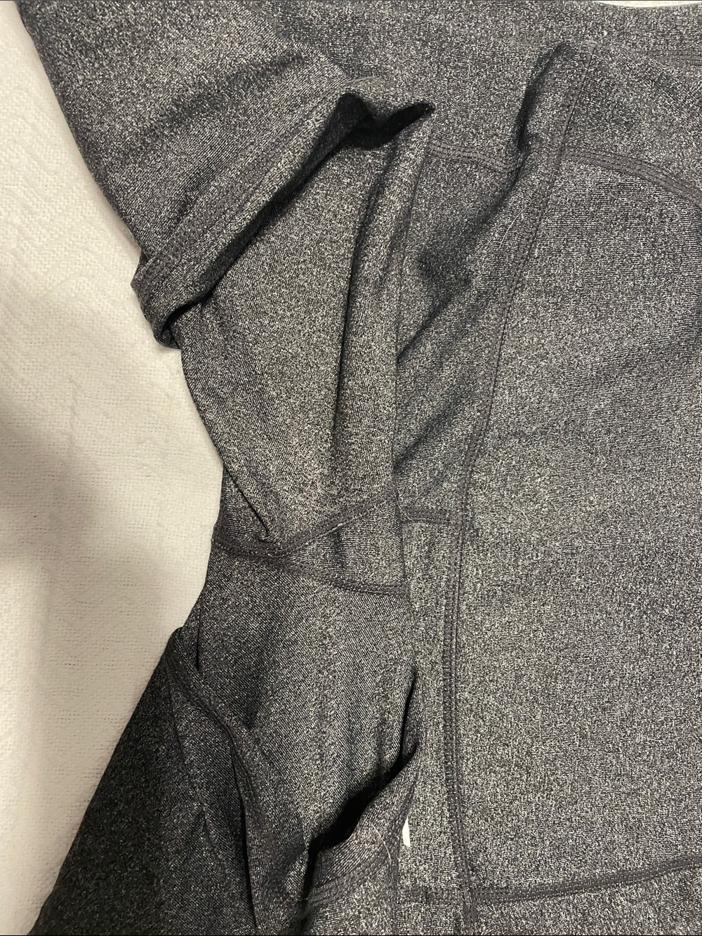 Skechers Women’s Dark Heather Gray Performance Leggings - Picture 6 of 6